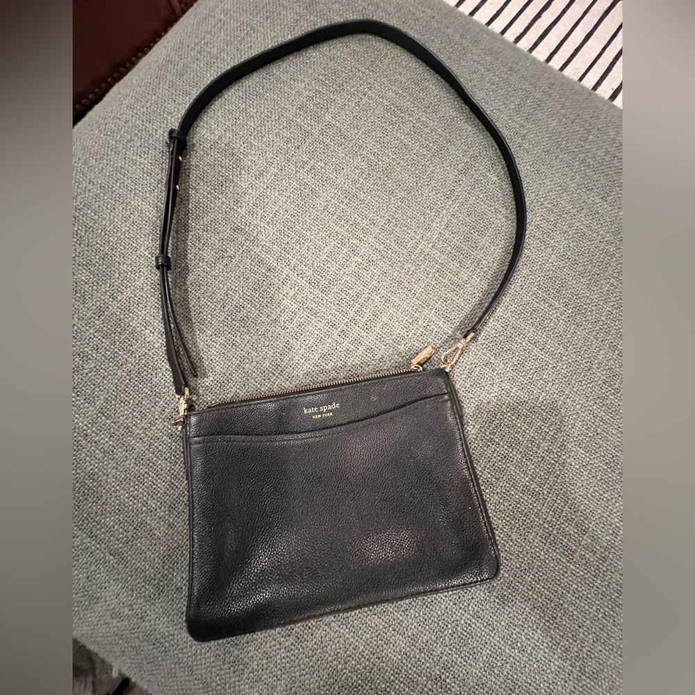 Black kate spade purse
